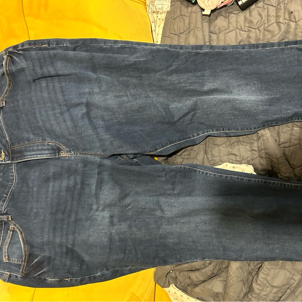 Dressbarn 20w Westport mid-rise girlfriend jeans signature